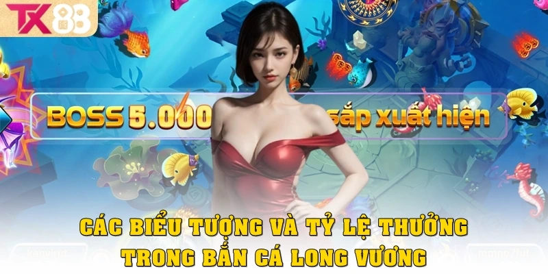 Bắn Cá Long Vương: Game Đỉnh Cao Với Thưởng Khủng Tại TX88 4 Các biểu tượng trong game
