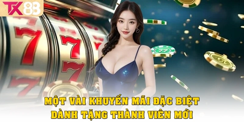 Một vài khuyến mãi đặc biệt dành tặng thành viên mới