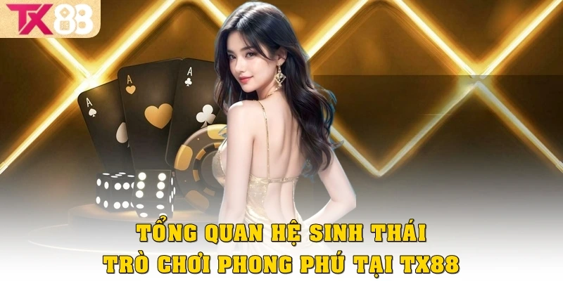 Tổng quan TX88 2 Tổng quan hệ sinh thái trò chơi phong phú tại TX88